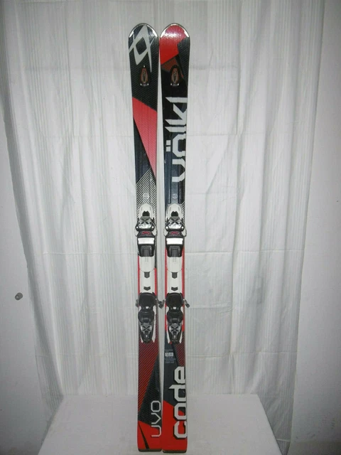 Völkl " Code Uvo " Top Ski Rocker Allmountain Carver 175 Cm + Bdg