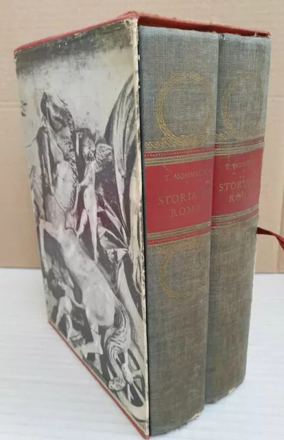 Storia di Roma, Theodor Mommsen. 2 vol. in cofanetto