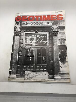 Geotimes Magazine July, 1975