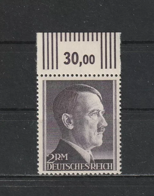 Deutsches Reich 800 B Oberrand postfrisch Hitler Dauerserie   (RH17)