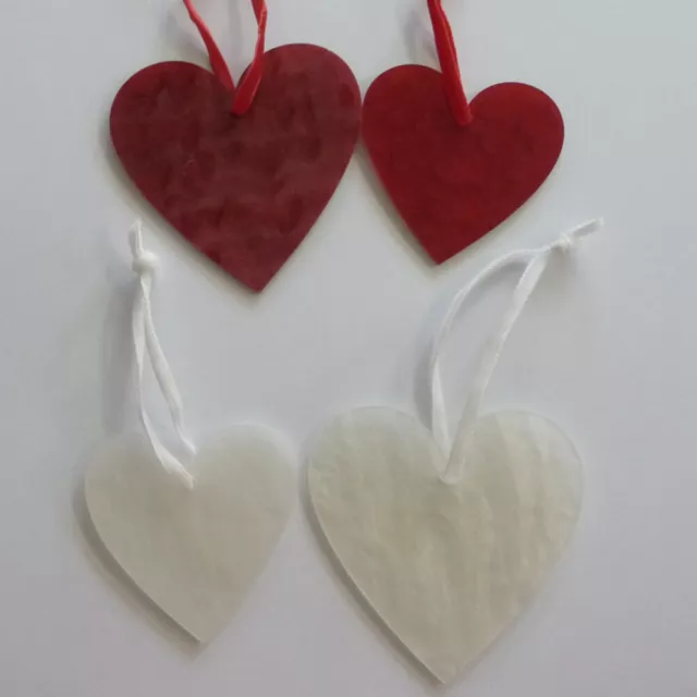 Aros para Servilletas 6x Brillo Corazón Esparcir Boda Bautizo Adorno Decorativo