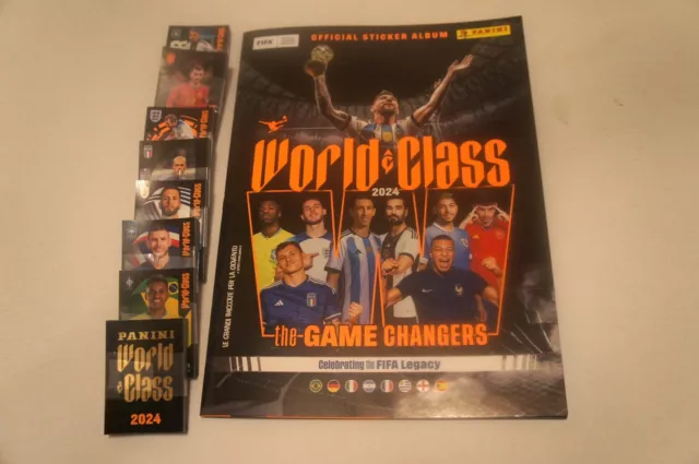 Panini  World Class-  2024  Album Vuoto + Set Completo 1/384