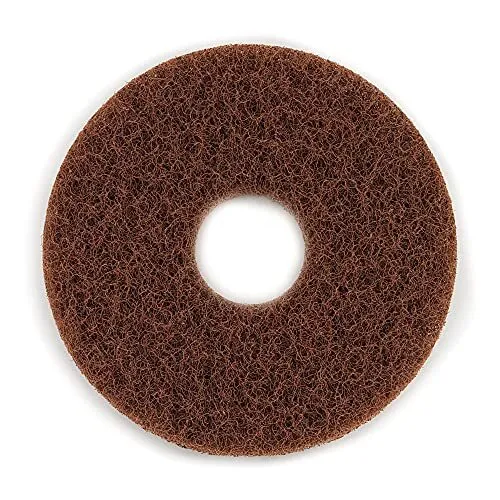 ORECK Commercial Vacuum Cleaner Replacement 12" Scrub Pad Brown for Orbiter Floo