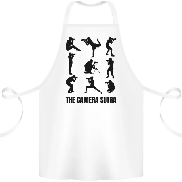 Camera Sutra Funny Photographer Photography Cotton Apron 100% Organic