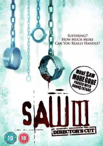 Saw 3 Director's Cut DVD Horror (2008) Matthew McConaughey, Quality Guaranteed