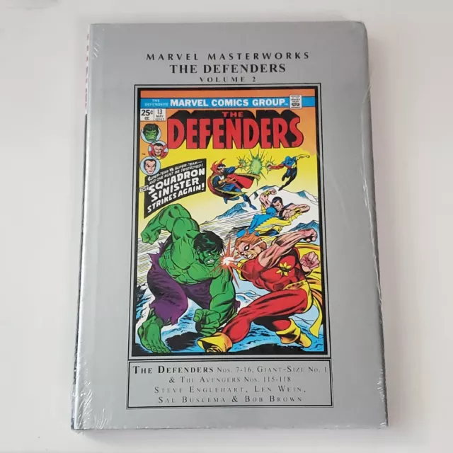 Marvel Masterworks Defenders Vol 2 Hardcover HC Sealed NEW OOP Hulk Sub-Mariner