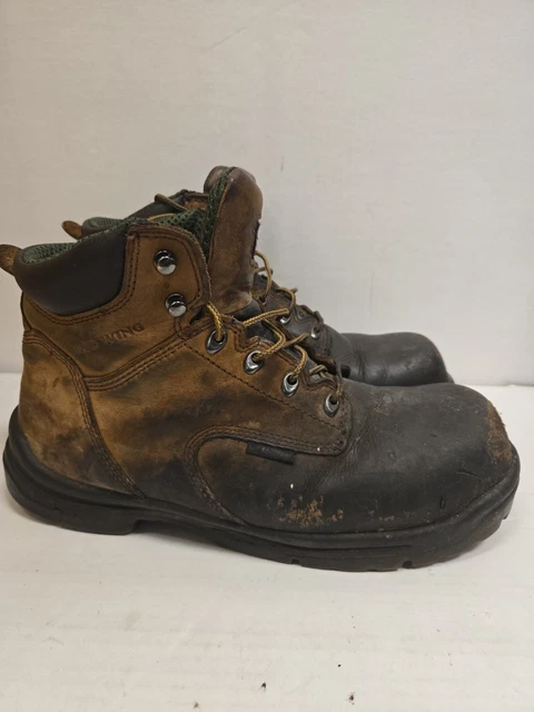 Wing99 RED WING KING Toe 2240 Leather Safety Toe Men's Size 10 H Wide £45.38 ...