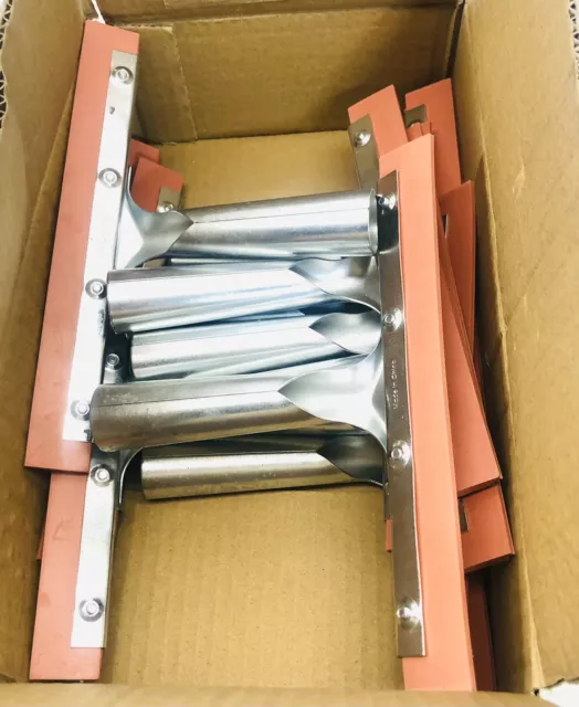 Box Of 12 8" Double Blade Window Squeegee 4007200