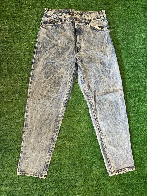 Vintage Levi's Orange Tab Tapered Leg Light Wash Jeans 32x31