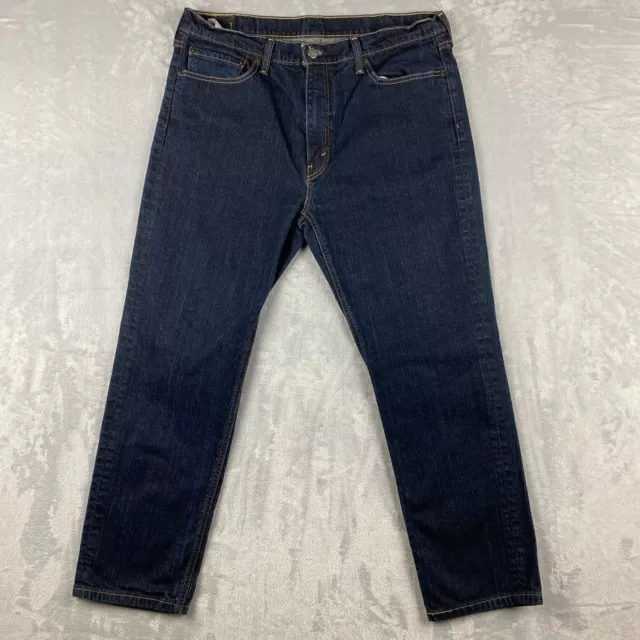 LEVIS JEANS MENS 38x30 Blue 541 Athletic Tapered American Stretch Dark ...