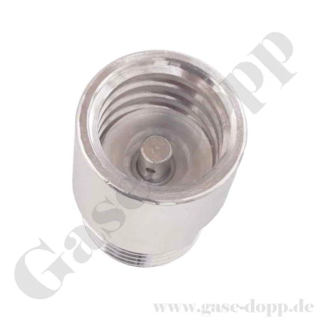 Adapter Sodastream InnenGewinde auf CO2 AussenGewinde W21,8x1/14" AG x TR21x4 IG 3