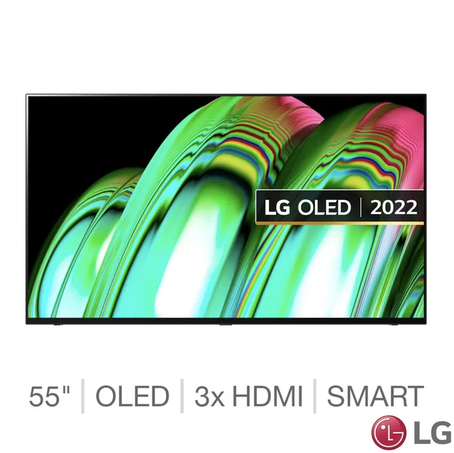 LG OLED55A26LA (2022) 55" Smart 4K Ultra HD OLED TV, Freeview HD *No ...