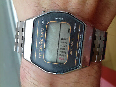 Wristwatches Citizen vintage ana-digital watch 4-l06473 japan made ultra  rare montre uhr 