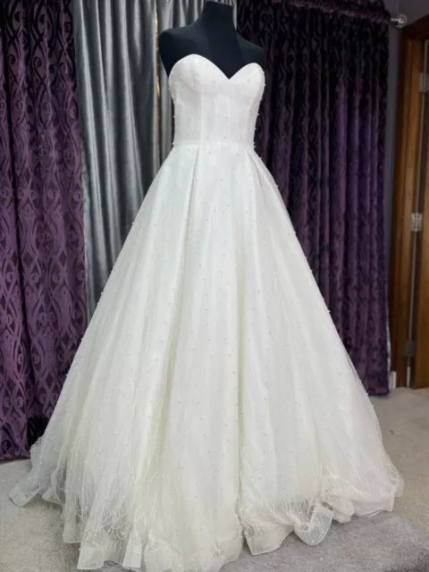 Stunning Sparkly Sweetheart Ball Gown/Wedding Dress