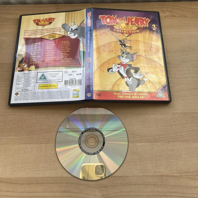 TOM AND JERRY - Classic Collection - Vol. 2 (DVD, 2004) £2.00 - PicClick UK