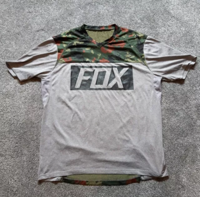 fox indicator S/S MTB Jersey Size Large .