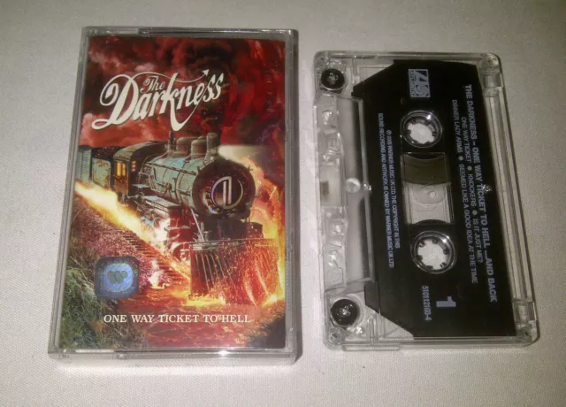 The Darkness - One Way Ticket to Hell and Back -original indonesia cassettes NEW