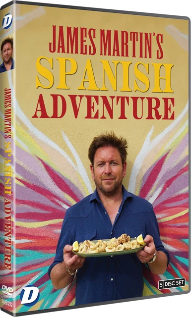 JAMES MARTIN'S SPANISH Adventure (DVD) £28.95 - PicClick UK