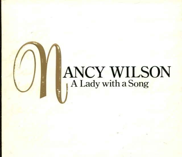 NANCY WILSON / A Lady With A Song + Booklet + Slipcase Made In Japan