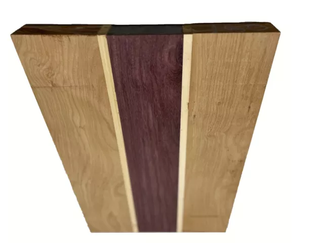 Multispecies Guitar Body Blank,  5 Pieces Glued Solid Body 21" x 14" x  1-3/4"