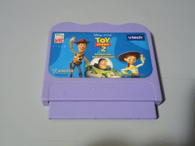 VTECH V SMILE TV Learning System Toy Story 2 Operation Rescue Woody ...