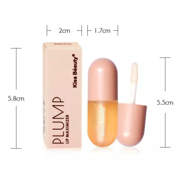 4Pcs  Lip Plumper Extreme Lip Gloss Maximizer Plump Volume k LipsMoisturizing i