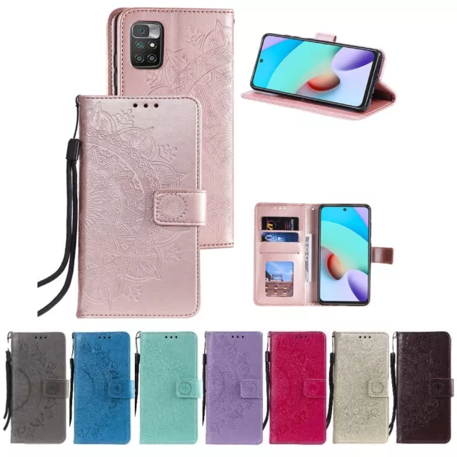 Housse téléphone Portable pour Xiaomi Redmi 10/ 10 Prime Étui à rabat Coque