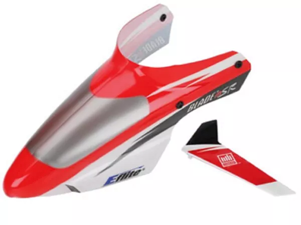 Blade MSR Red Canopy and Fin (EFLH3019)