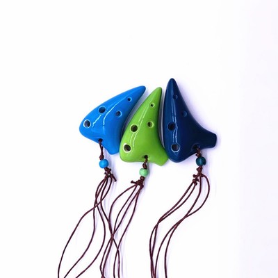 Ocarina Ocarina Ceramic Musical Small 6 Holes Beginner Dolomite Ceramic