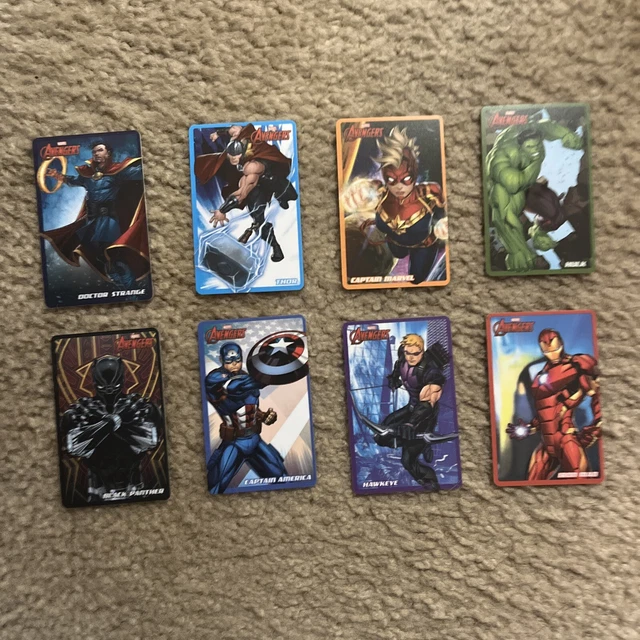 MARVEL AVENGERS ARCADE Coin Pusher 9 Collectable Card set with THANOS No  Barcode $17.49 - PicClick