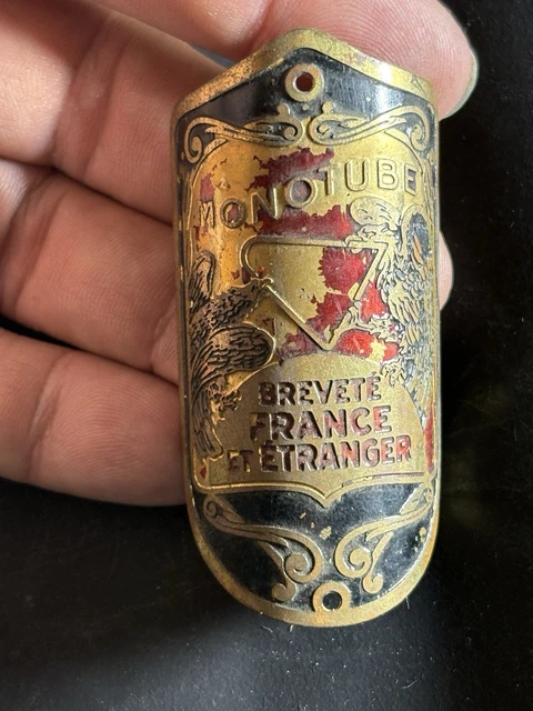Rare Plaque De Vélo Ancienne - Cycle Rapide - Collection Cyclisme