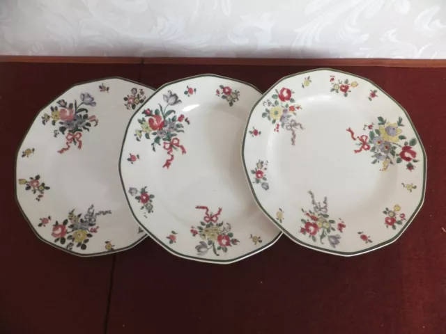 Royal Doulton OLD LEEDS SPRAYS  D3548 Dessert Dish x 3