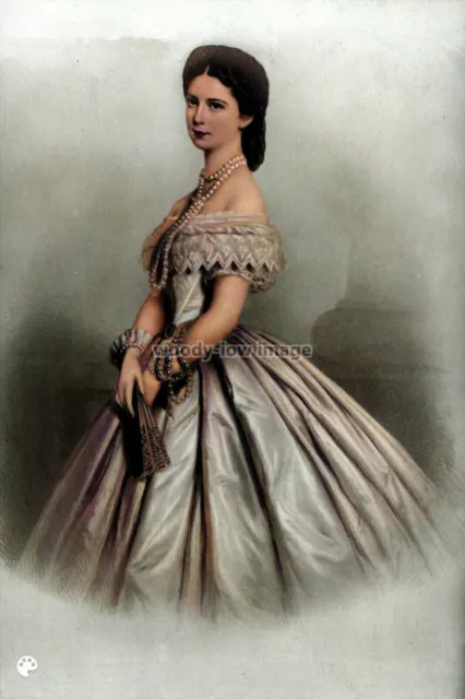 mmc008 - Empress Elisabeth of Austria / Hungary portrait - print 6x4