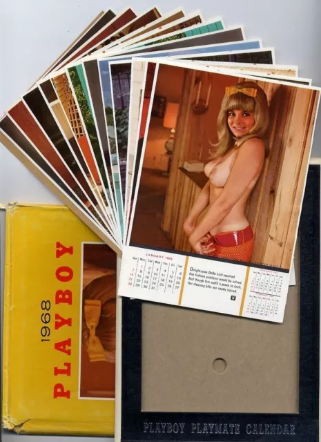 Calendario Da Scrivania Playboy 1968