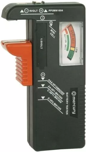 Universal BT168 Digital Battery Tester Volt Checker for AA AAA 9V