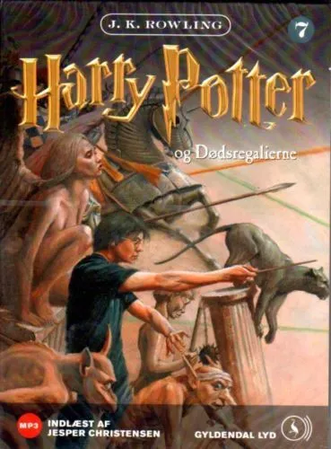 2 MP3 CD Harry Potter DÄNISCH Hörbuch - Og Dodsregalierne NEU NEW