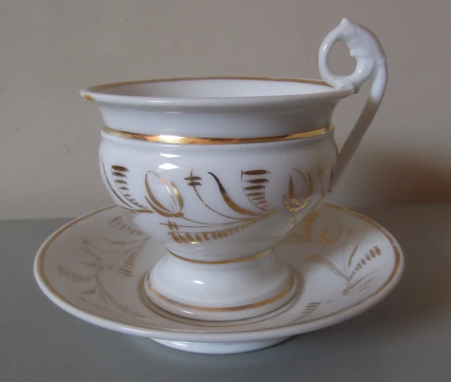 Tasse et Soucoupe Chats Albert Dubout Chats Pêcheurs Porcelaine