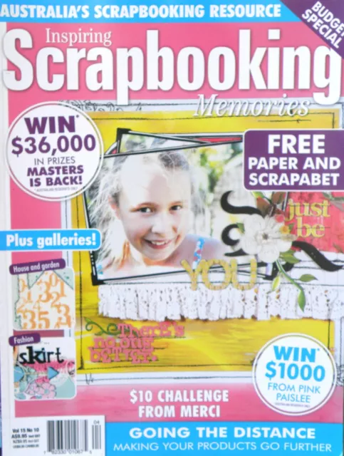 Scrapbooking Memories Magazine - Vol 15 No 10 - Budget Special