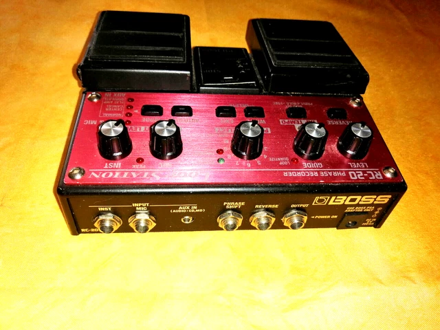 BOSS RC-20XL Loop Station Phrase Recorder (Loop Pedal) looper