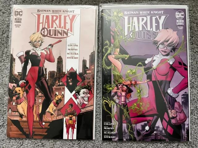 BATMAN WHITE KNIGHT PRESENTS - HARLEY QUINN 1-6 (1st Starlet, Noir costume) 2020