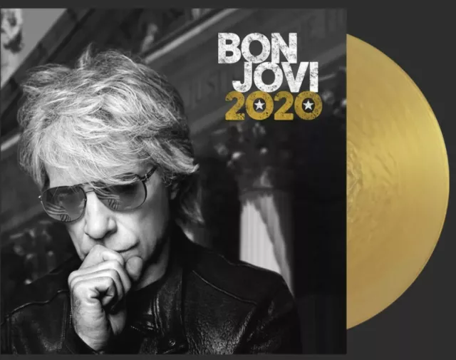 Bon Jovi - 2020 - Schwergewicht Gold Vinyl 2LP BRANDNEU & VERSIEGELT 🙂 🙂 🙂 🙂 🙂