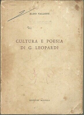 LECCE GALATINA ALDO VALLONE CULTURA E POESIA V 279 