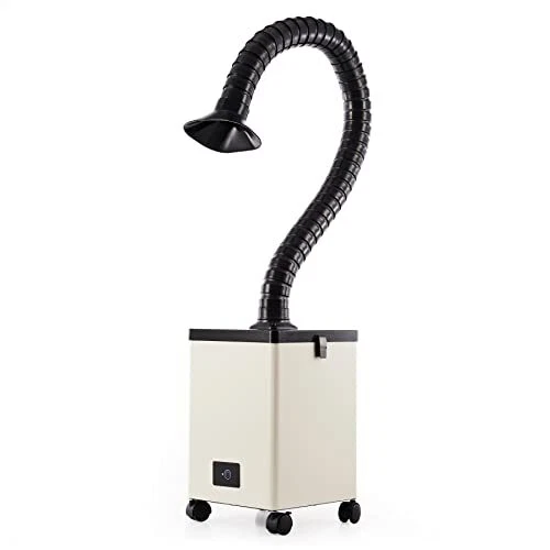 XF-180 Fume Extractor with 3 Stage Air Filter, Wheeled Smoke Absorber and