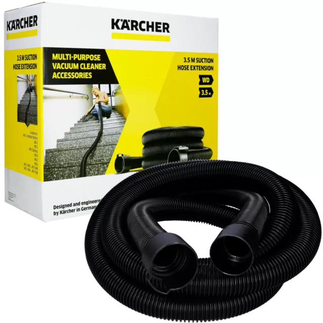 Rallonge du tuyau d'aspiration 3,5m Karcher 2.863-305.0 pour WD 3 4 5 6