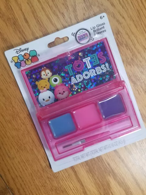 Disney Tsum Tsum Lipgloss Compact Unopened