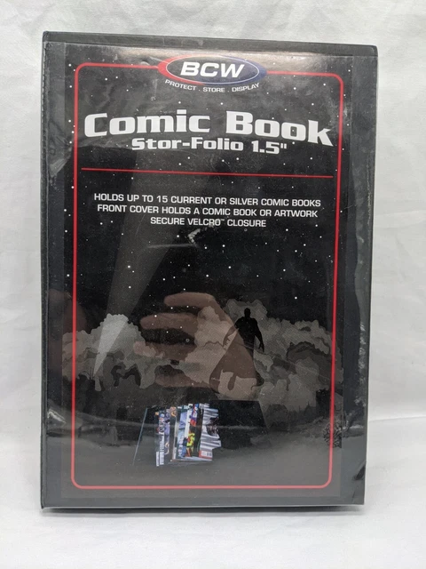 BCW Comic Book Stor-Folio 1.5" 15 Comic Book Storage