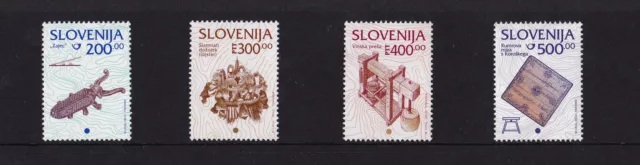 Slovenia - 1993 Culture - U/M - SG 198a, ab, b + c