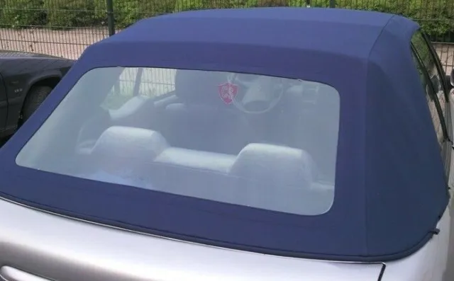 Softtop PVC Heckscheibe Fenster Folie schwarz Meterware für Cabrio