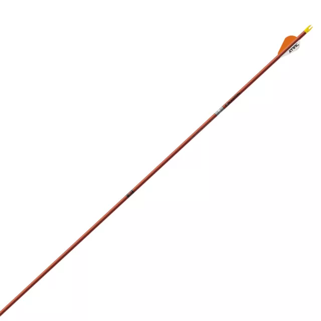 Easton 5mm FMJ Autumn Orange Half Dozen Arrows-250 Spine