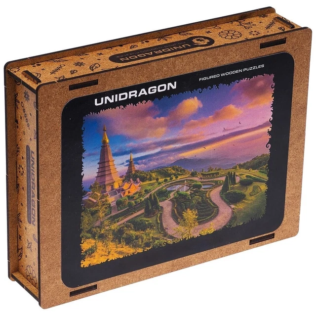 Unidragon Wooden Jigsaw Puzzle ▪︎ Chiang Mai ▪︎ Simple Size S 2